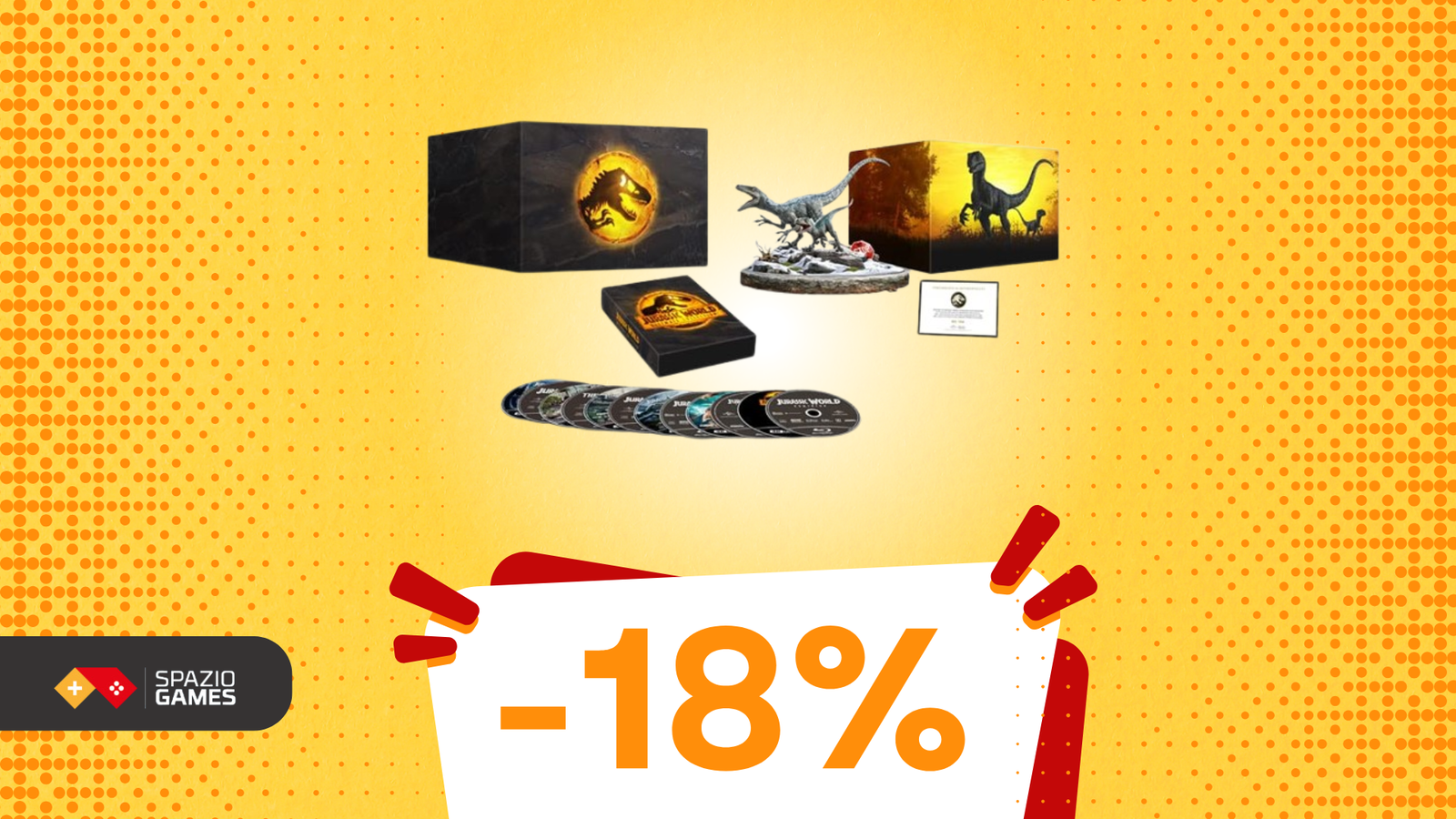 Jurassic World Collection Special Edition: collezionalo prima che lo SCONTO scompaia!