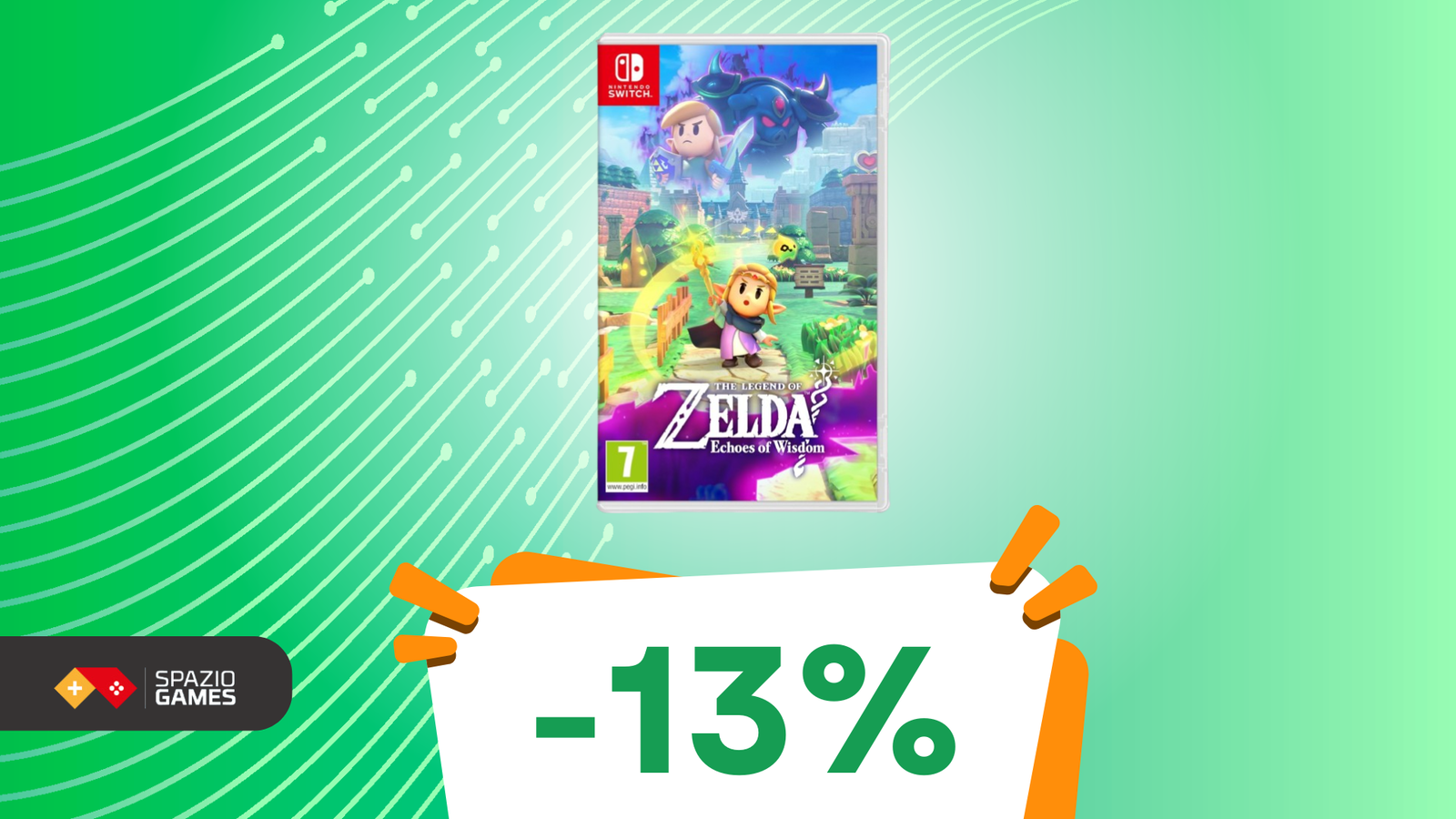 The Legend of Zelda: Echoes of Wisdom a MENO DI 40€: la principessa Zelda ti aspetta!