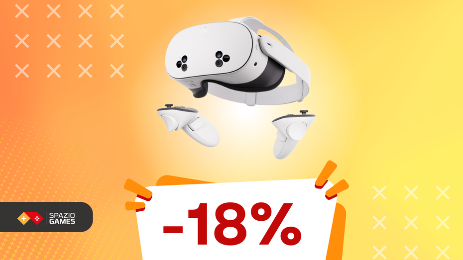 Immagine di Meta Quest 3S al PREZZO PIU' BASSO DI SEMPRE: SOLO 269 €!