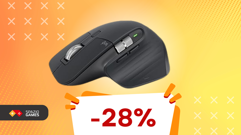 Immagine di Mouse Logitech MX Master 3S a soli 60€: affare al prezzo minimo!