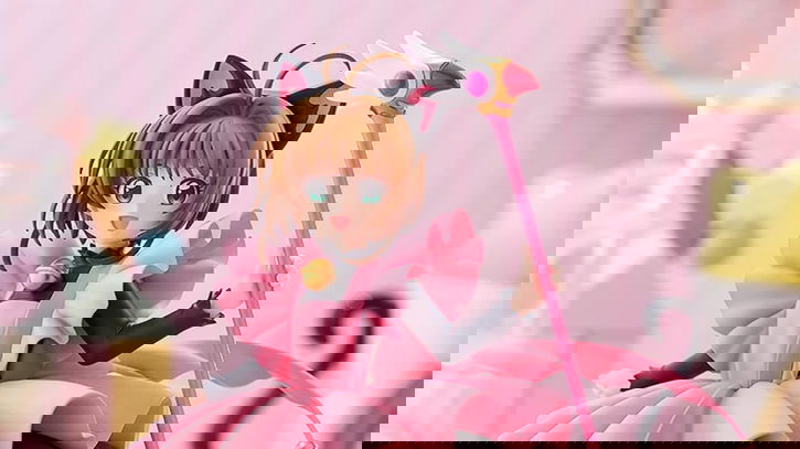 Immagine di Sakura Kinomoto in versione felina nella nuova Pop Up Parade L di Good Smile