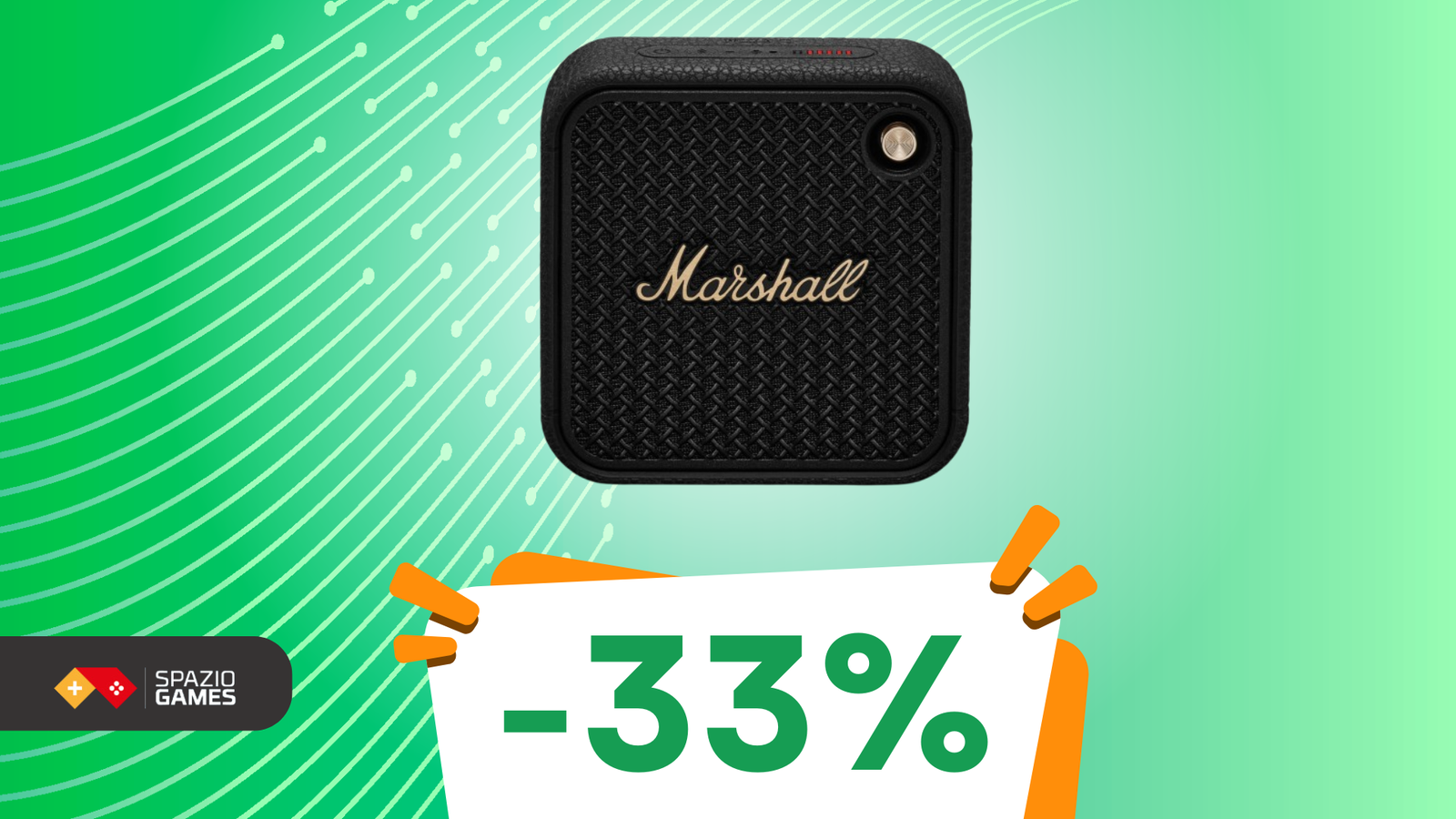 Marshall Willen II oggi a un PREZZO STRACCIATO! DOPPIO SCONTO!