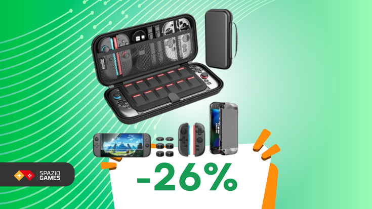 Nintendo Switch 2 sempre protetta con questa custodia a 20€!