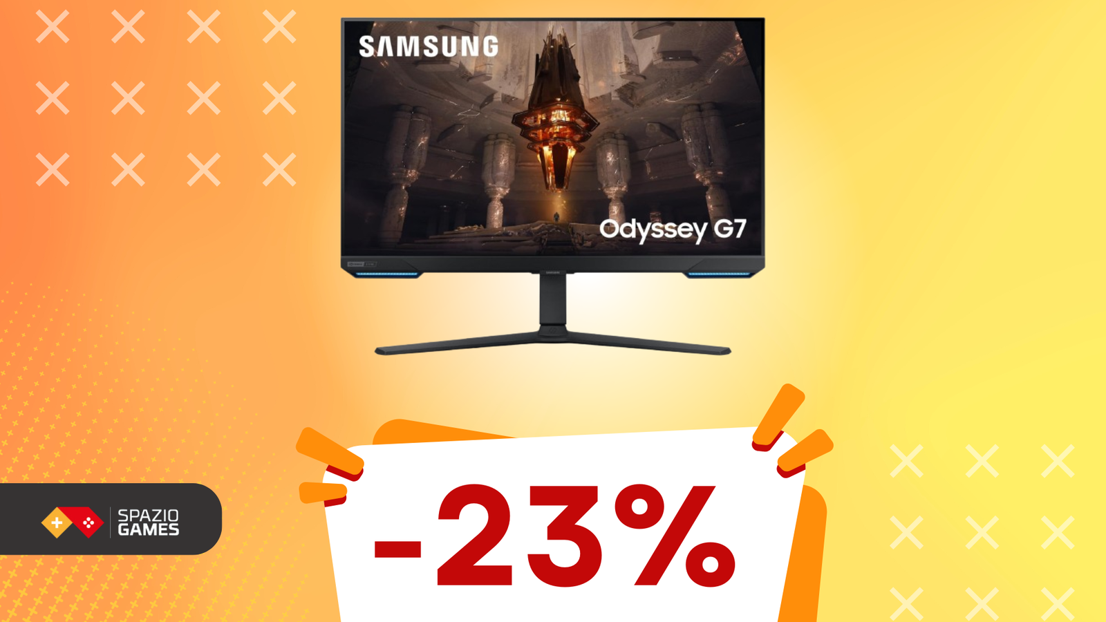 Samsung Odyssey G7 a MENO DI 500€! Mai costato COSI' POCO!