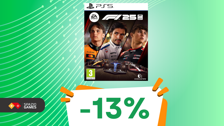 Immagine di Scendi in pista con F1 25, oggi in SCONTO!