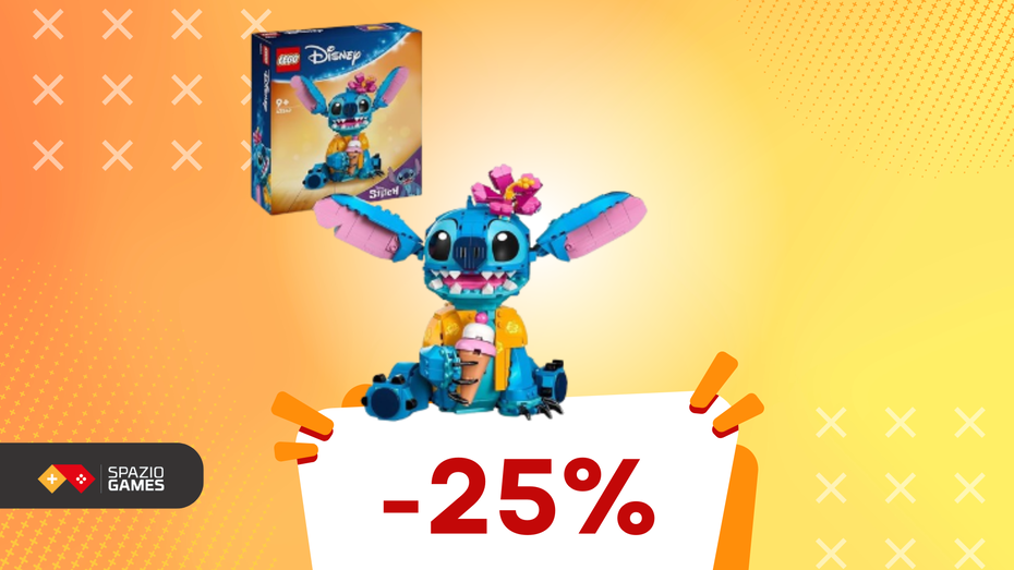 Immagine di Da collezione per tutti i fan: Stitch LEGO a soli 49€!