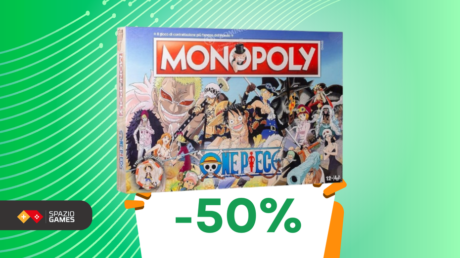Immagine di Monopoly One Piece a -50%: salpa per l’avventura a soli 20€!