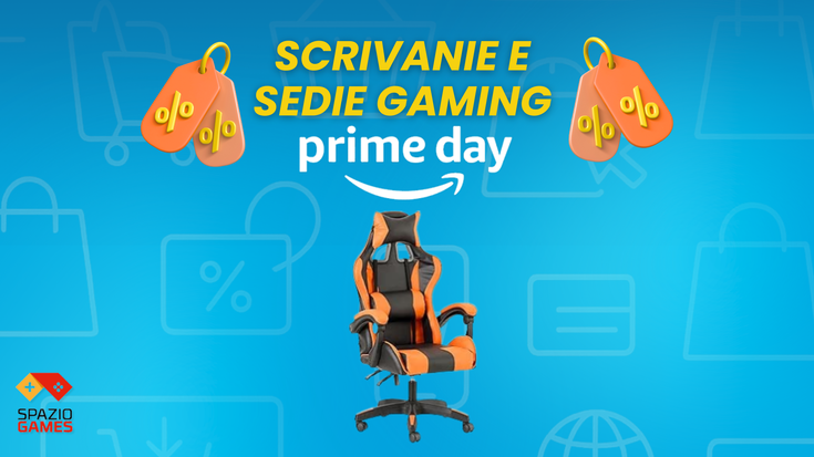 Scrivanie e sedie gaming in offerta: migliora il tuo setup col Prime Day