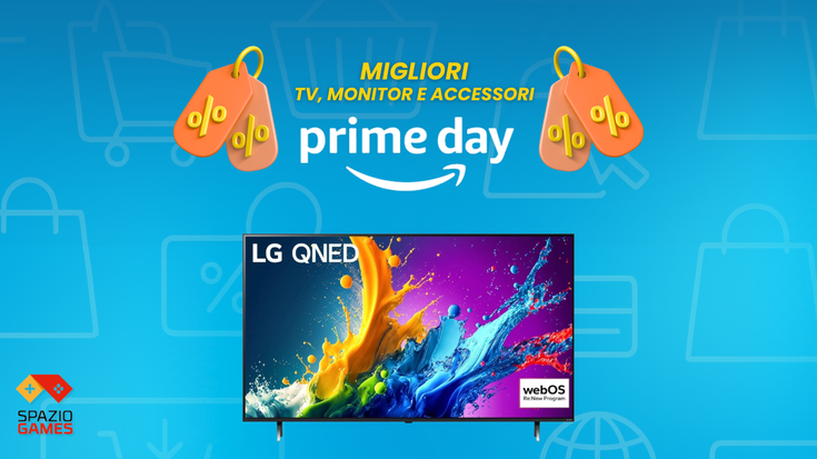 Monitor, TV e accessori perfetti per giocare: le migliori offerte tech del Prime Day