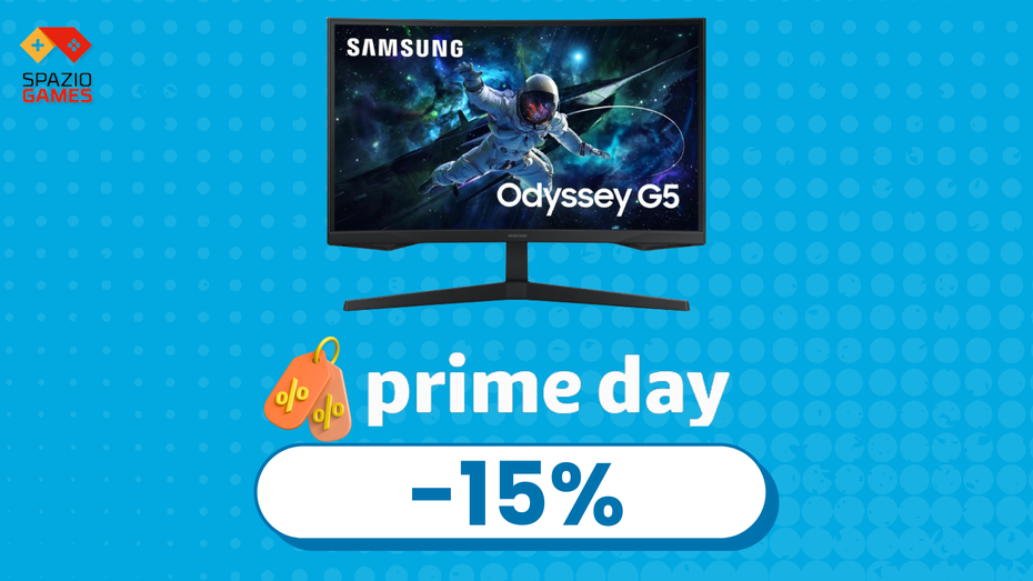 Immagine di Prime Day IMPERDIBILE: Samsung Odyssey G5 27″ a MENO Di 170€!