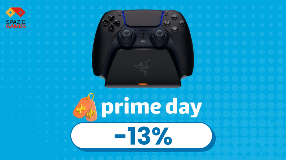 Immagine di Mai più DualSense scarico grazie alla base di ricarica Razer, oggi in OFFERTA!