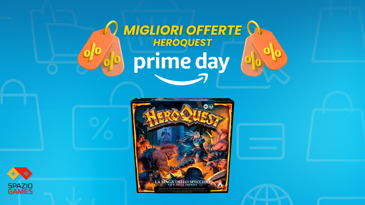 Prime Day 2025: l’Iconico HeroQuest è in forte sconto! Approfittane!