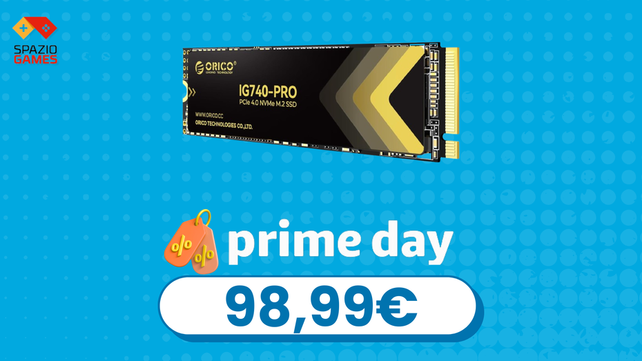 Immagine di Prime Day: SSD ORICO da 2TB, ottimo anche per PS5, con DOPPIO SCONTO!