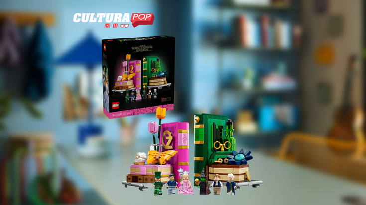LEGO Wicked: arriva il Fermalibri di Elphaba e Glinda