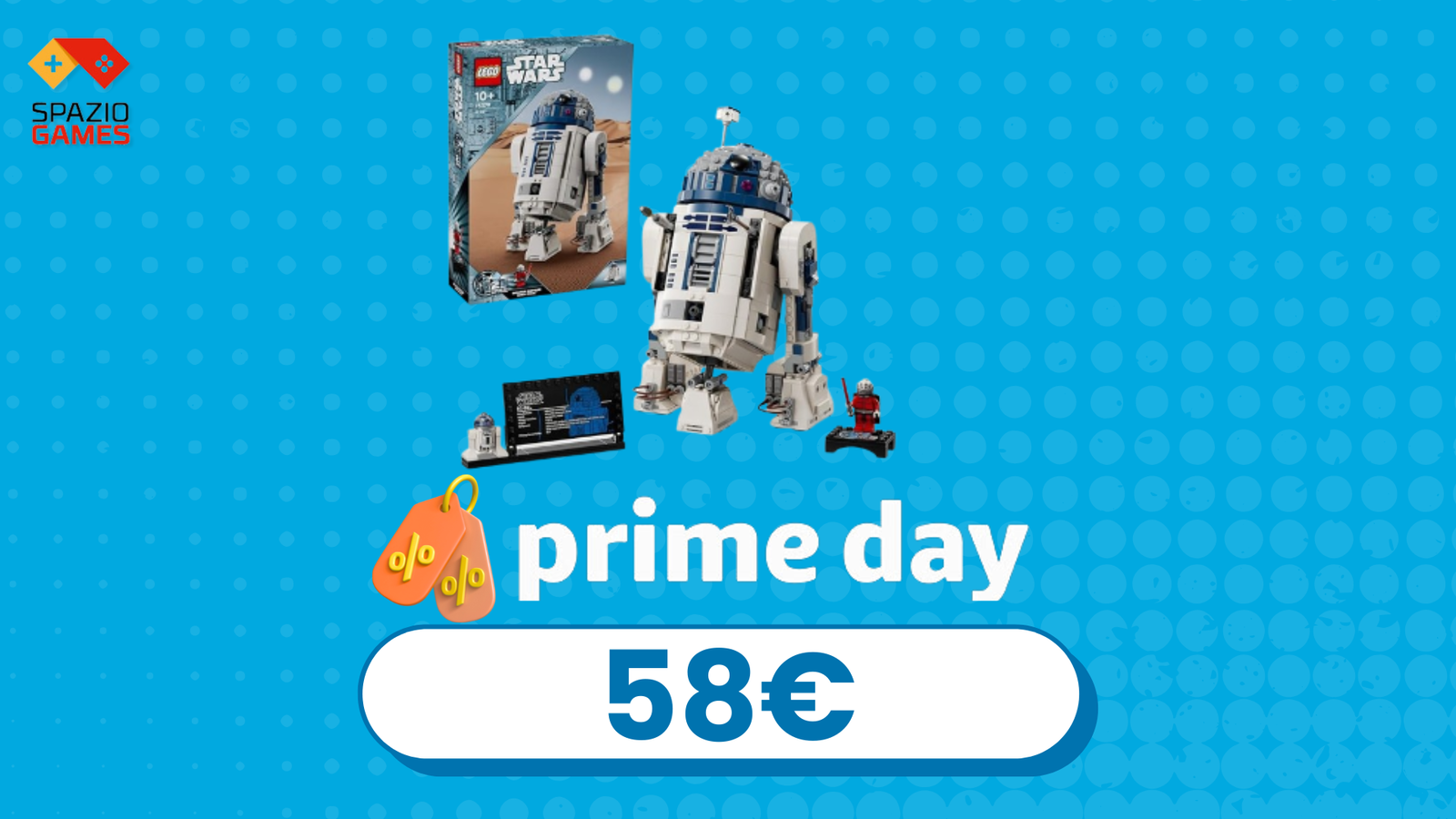 R2-D2 LEGO a 58€: il droide più amato dell’universo è qui!