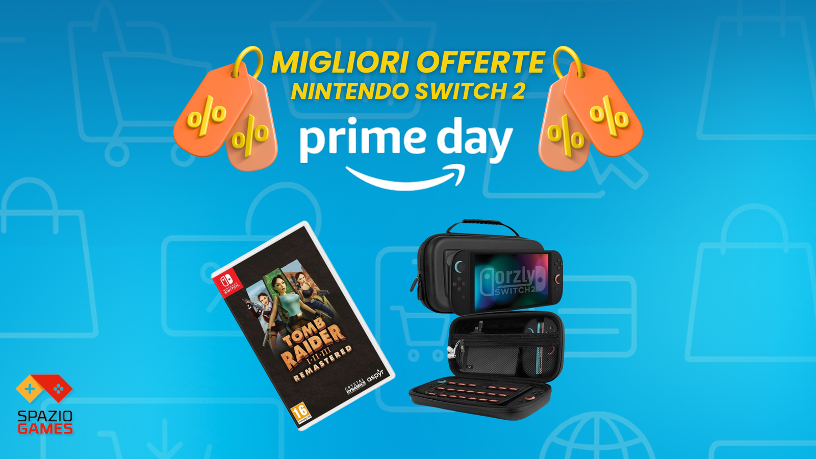 Prime Day 2025: Nintendo Switch 2 e accessori ai prezzi più bassi dell’anno! Ecco le offerte top!