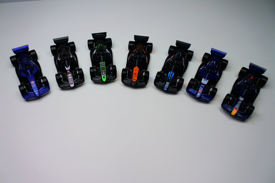 Hot Wheels x F1 five-pack e single blister | Recensione