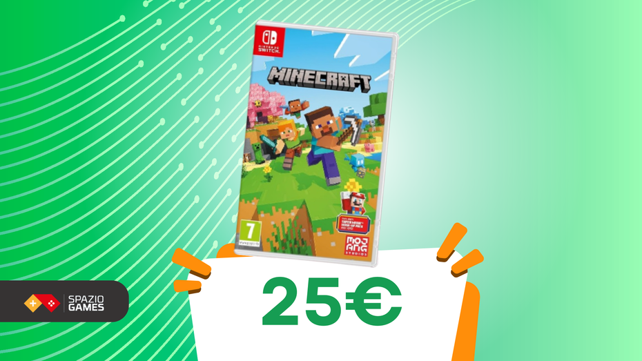 Immagine di Minecraft per Switch a soli 25€: minimo storico, massimo divertimento!