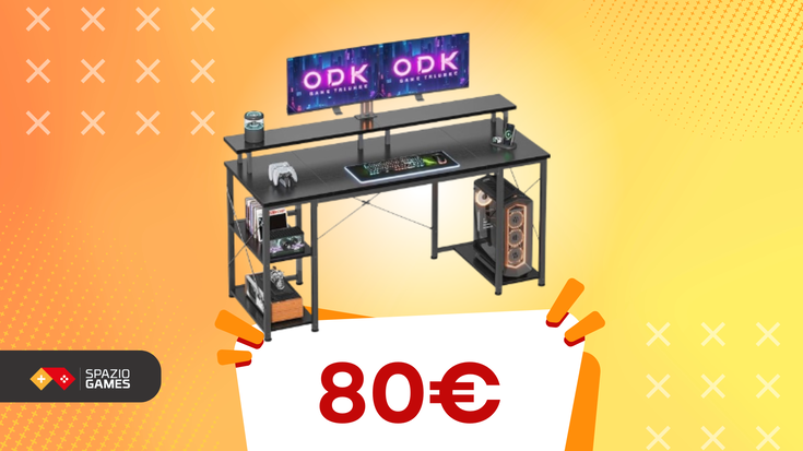 Scrivania ODK a soli 80€: l’alleata perfetta per il tuo gaming!
