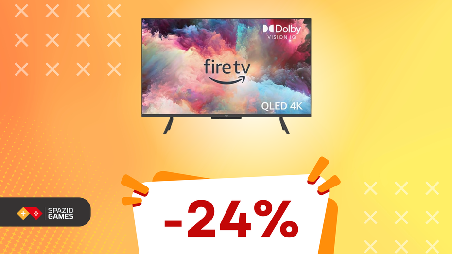 Immagine di Fire TV Omni QLED 50″ in SUPER OFFERTA su Amazon! - 24%