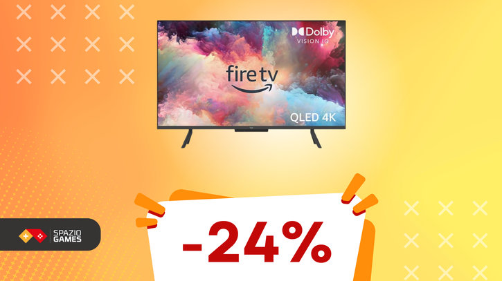 Immagine di Fire TV Omni QLED 50″ in SUPER OFFERTA su Amazon! - 24%