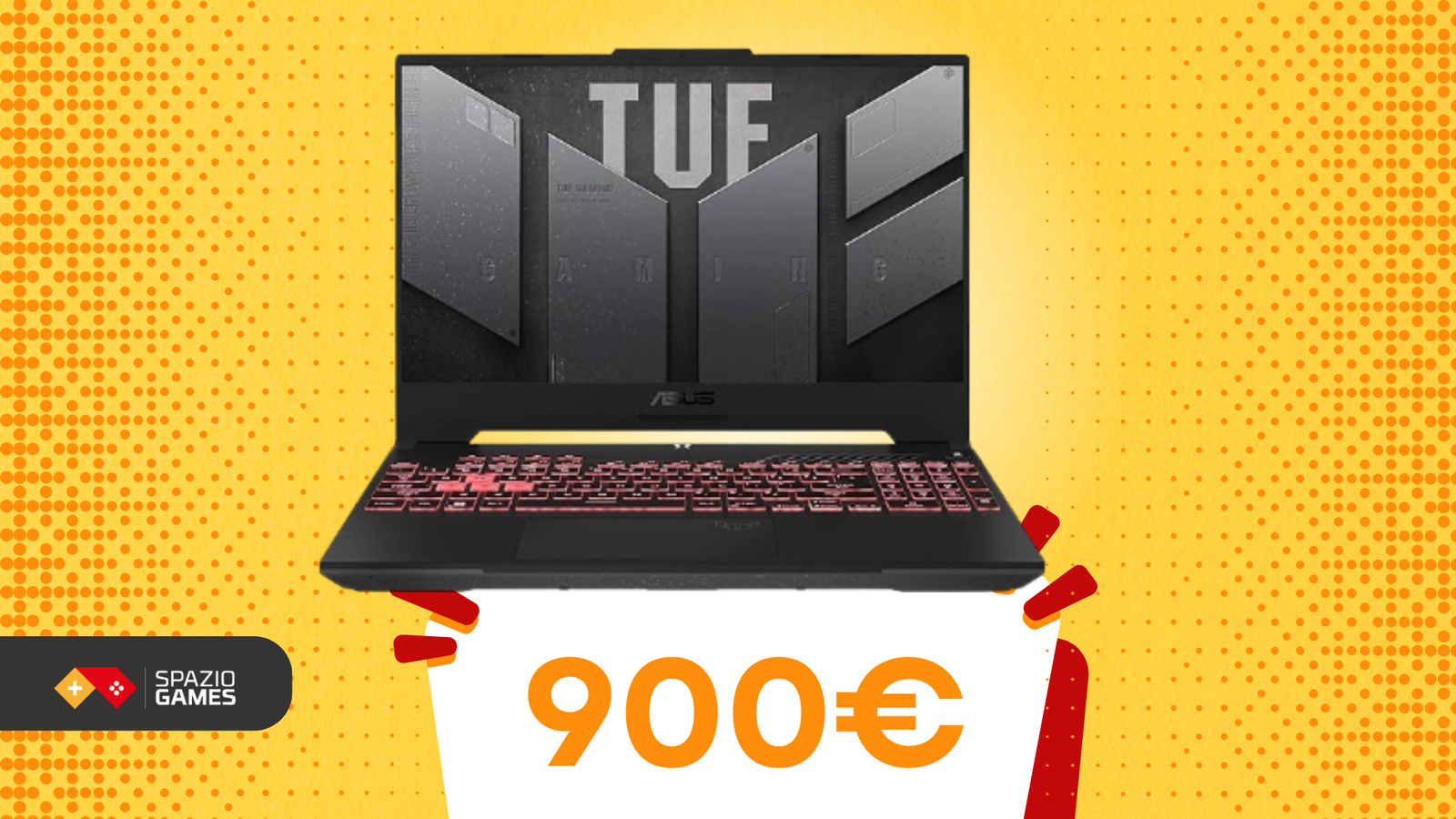 ASUS TUF Gaming A15: prestazioni da urlo, prezzo al MINIMO STORICO!
