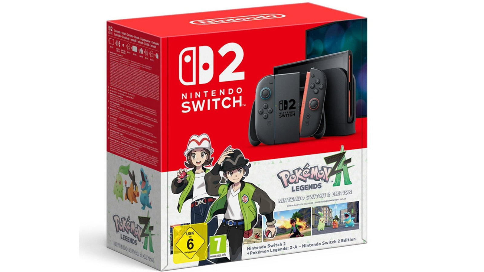 Annunciato il bundle di Switch 2 con Leggende Pokémon Z-A!