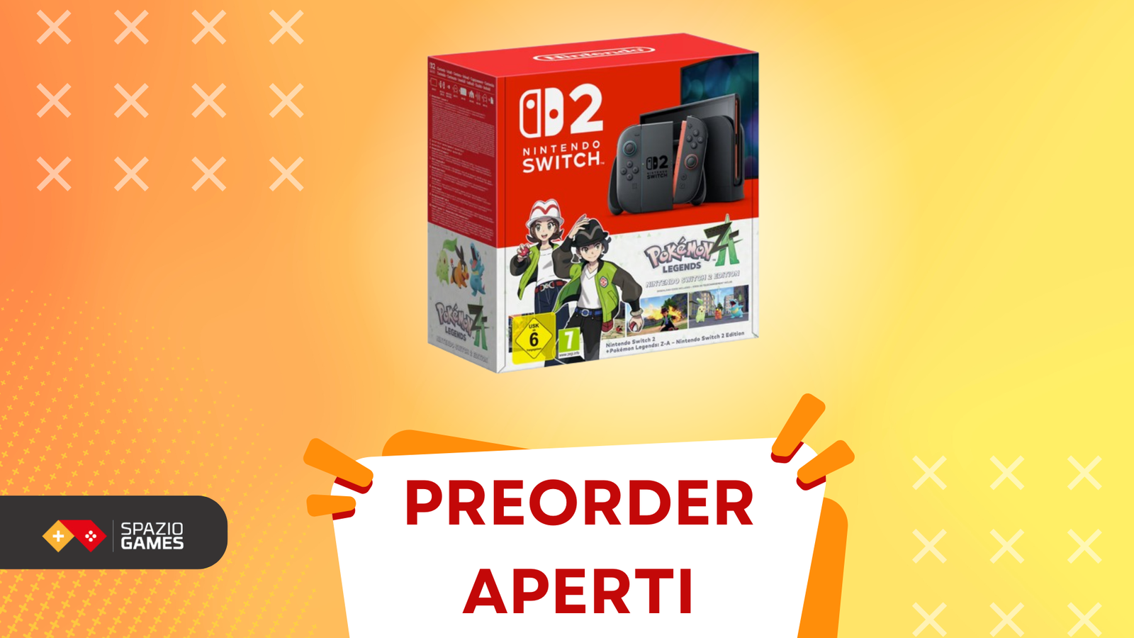 Nintendo Switch 2 + Leggende Pokémon Z-A: PRENOTA ORA il bundle speciale!
