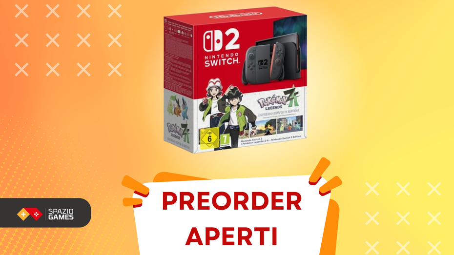 Immagine di Nintendo Switch 2 + Leggende Pokémon: Z-A: PRENOTA ORA il bundle su Amazon!