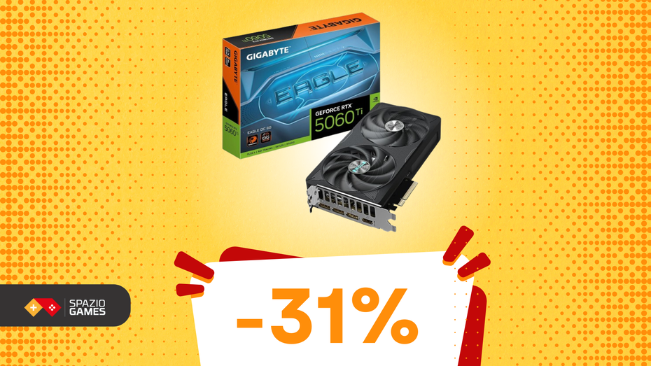 Immagine di Questa RTX 5060 Ti, perfetta per il 1440p, oggi è SUPER SCONTATA!