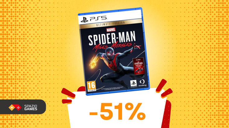 MINIMO STORICO: Miles Morales e Spider-Man Remastered a 40€!