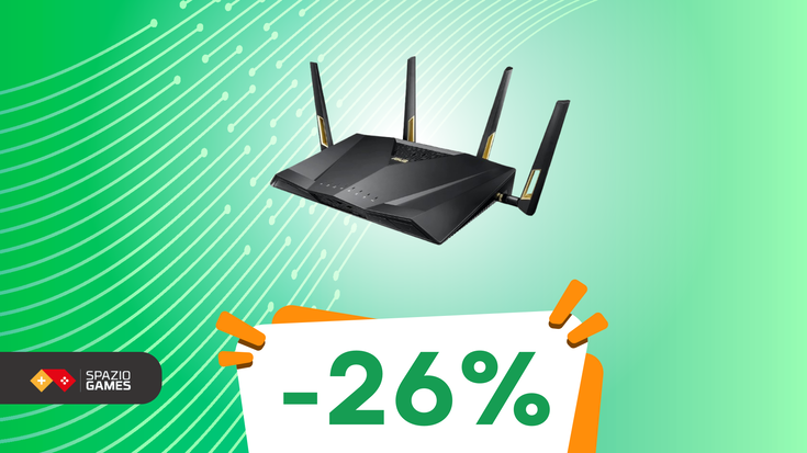 Rivoluziona la tua rete con questo router gaming ASUS, oggi in SCONTO! -26%