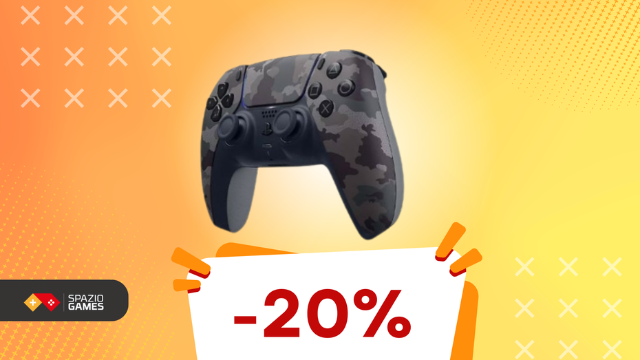 Immagine di DualSense V2 Mimetico: potenza e stile a soli 60€!