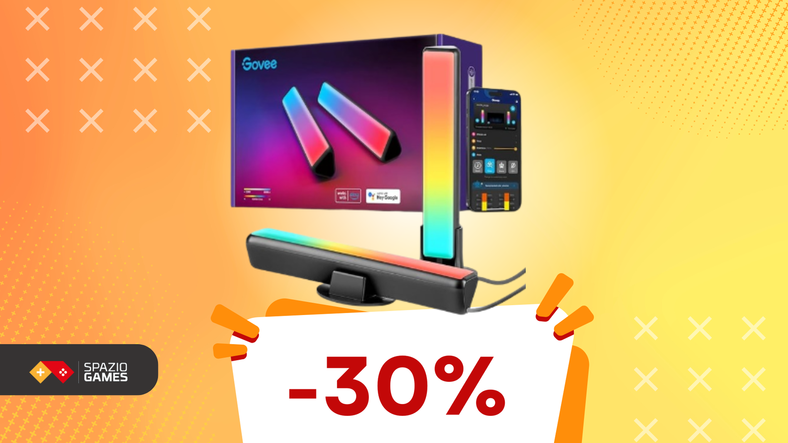 16 milioni di colori in casa con le barre Govee a soli 49€!