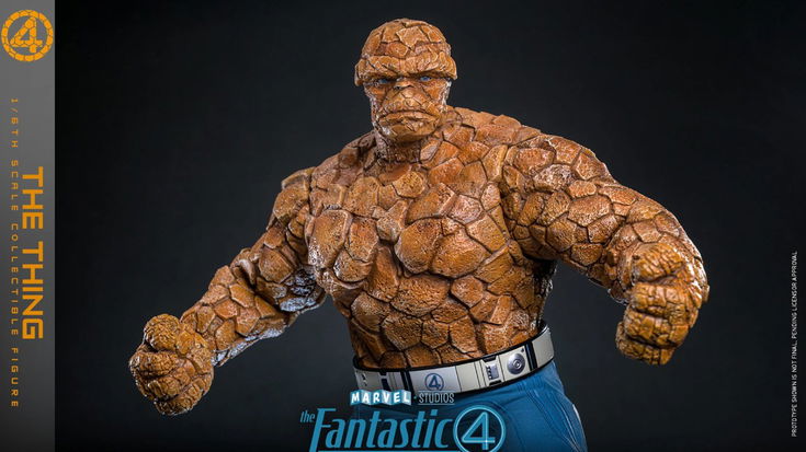 The Thing di Hot Toys: muscoli di roccia per il debutto MCU dei Fantastici Quattro