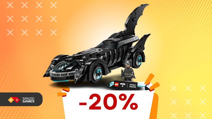 Attiva il Bat-segnale: la Batmobile LEGO è tua oggi a soli 80€!