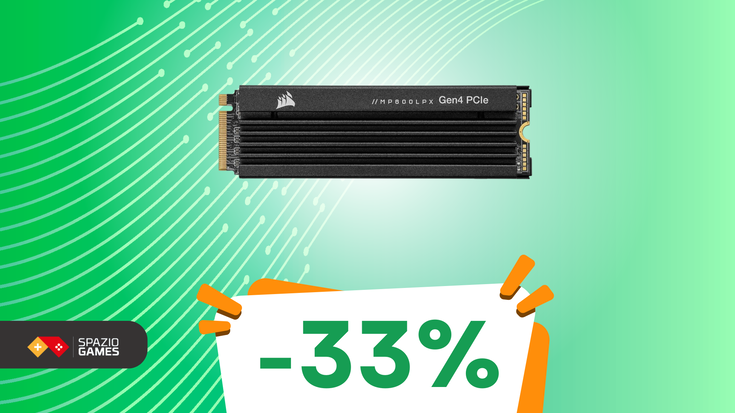 Questo SSD Corsair è perfetto per PS5 e costa MENO DI 90€! - 33%