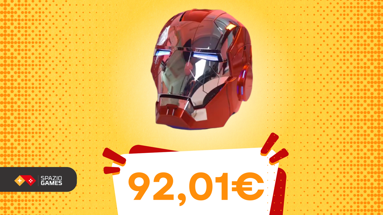 Casco Iron Man MK5 a un PREZZO IMBATTIBILE, perfetto per i fan Marvel!