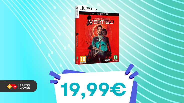 Alfred Hitchcock Vertigo per PS5 a MENO DI 20 €: tensione assicurata!