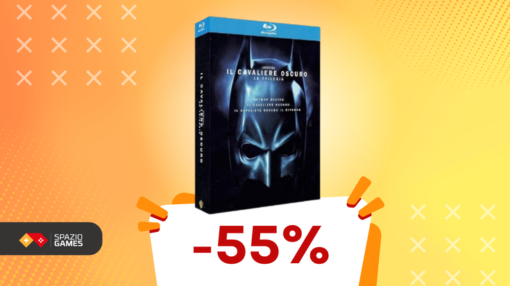 La trilogia Blu-Ray del Cavaliere Oscuro a METÀ PREZZO: 8€!