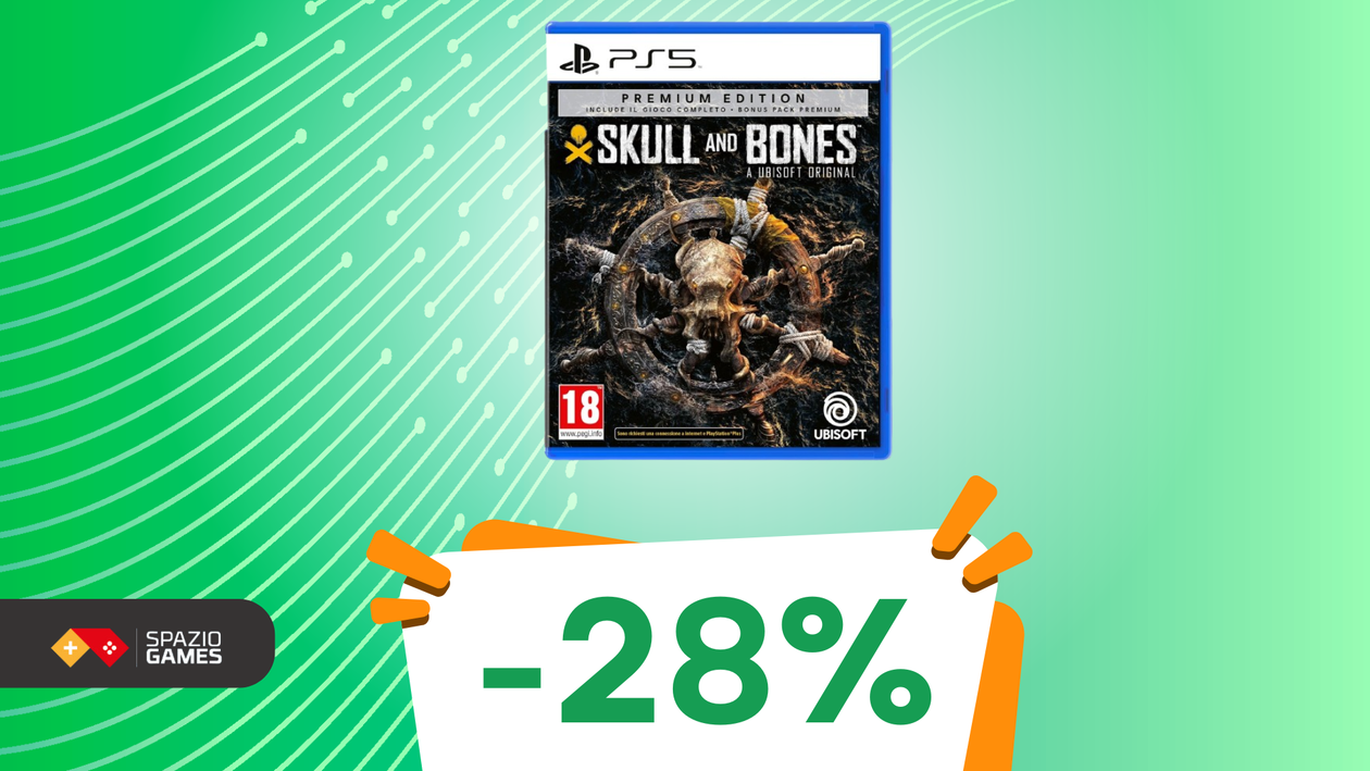 Immagine di Skull & Bones Premium Edition per PS5: un quadrupla A oggi PRATICAMENTE REGALATO!