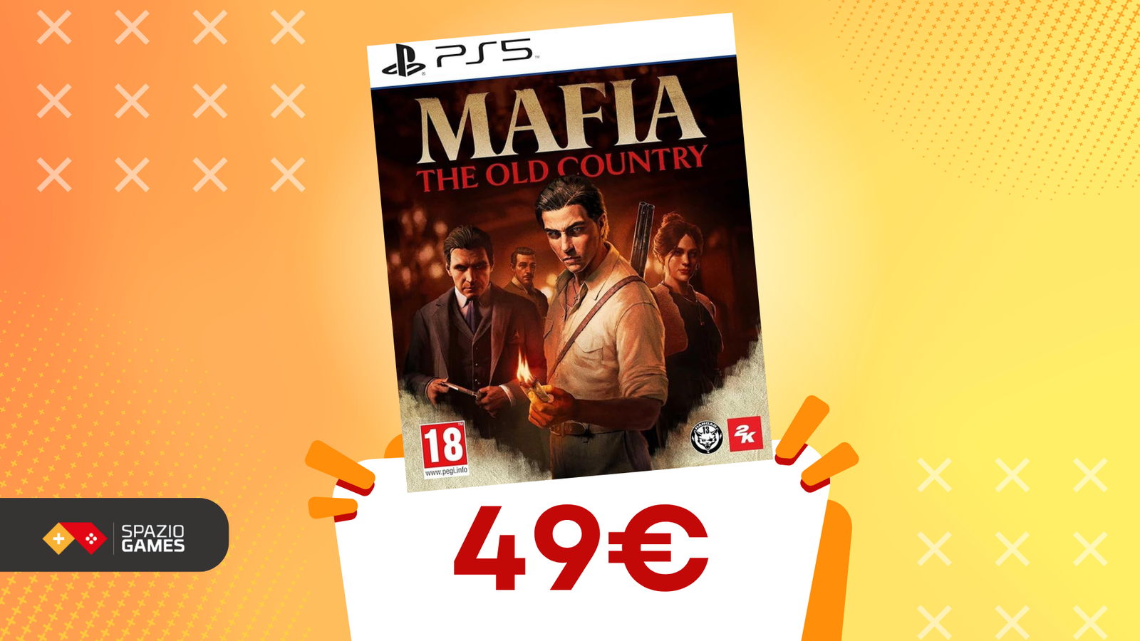 Mafia Terra Madre per PS5 su Amazon già scontato a 49€!