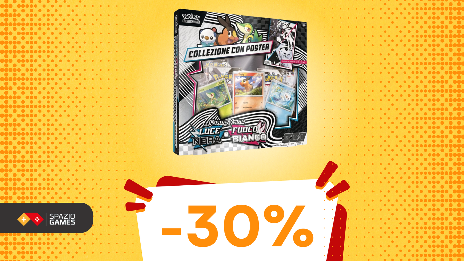 La collezione Pokémon con poster Unima del GCC è l'AFFARE dell'estate!