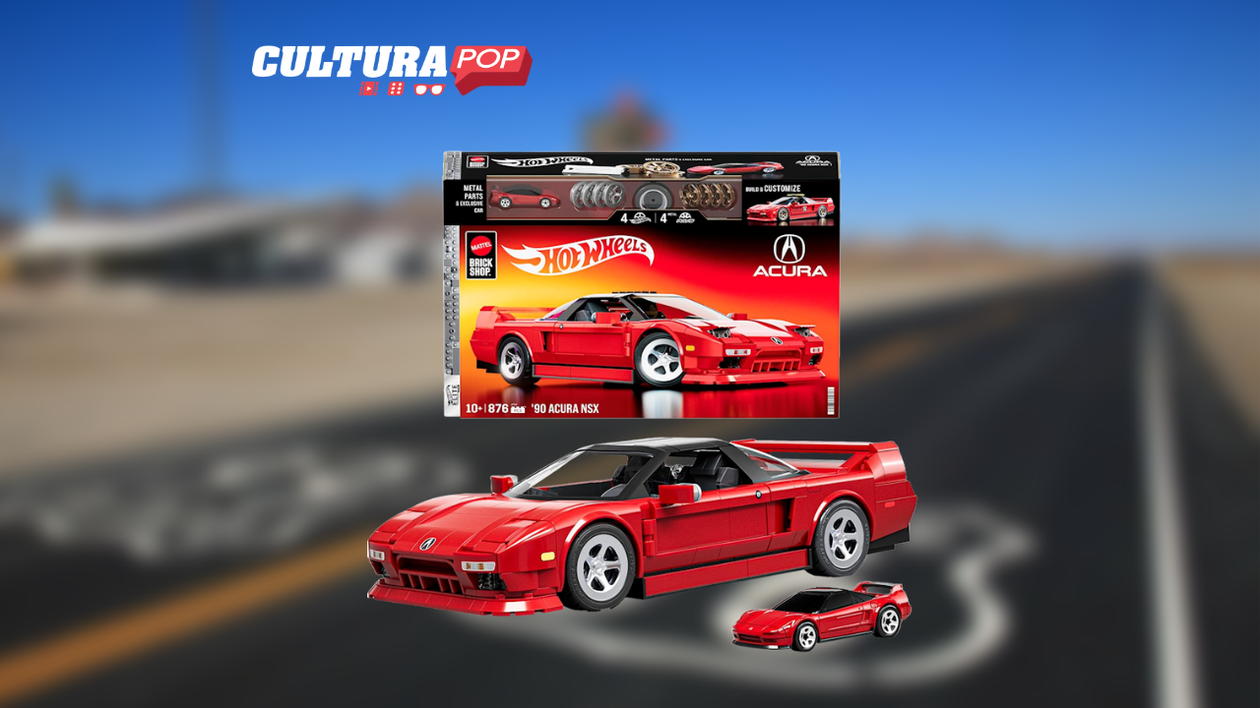 Immagine di Mattel Brick Shop Hot Wheels ‘90 Acura NSX | Recensione