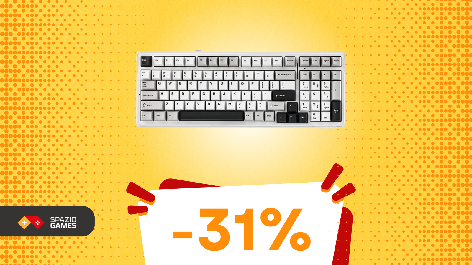 EPOMAKER x AULA F99 scontata del 31%! Il TOP tra le tastiere compatte!