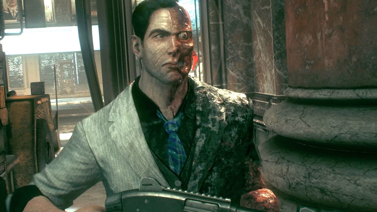 Batman Arkham City, un edificio ha un "legame" con Due Facce