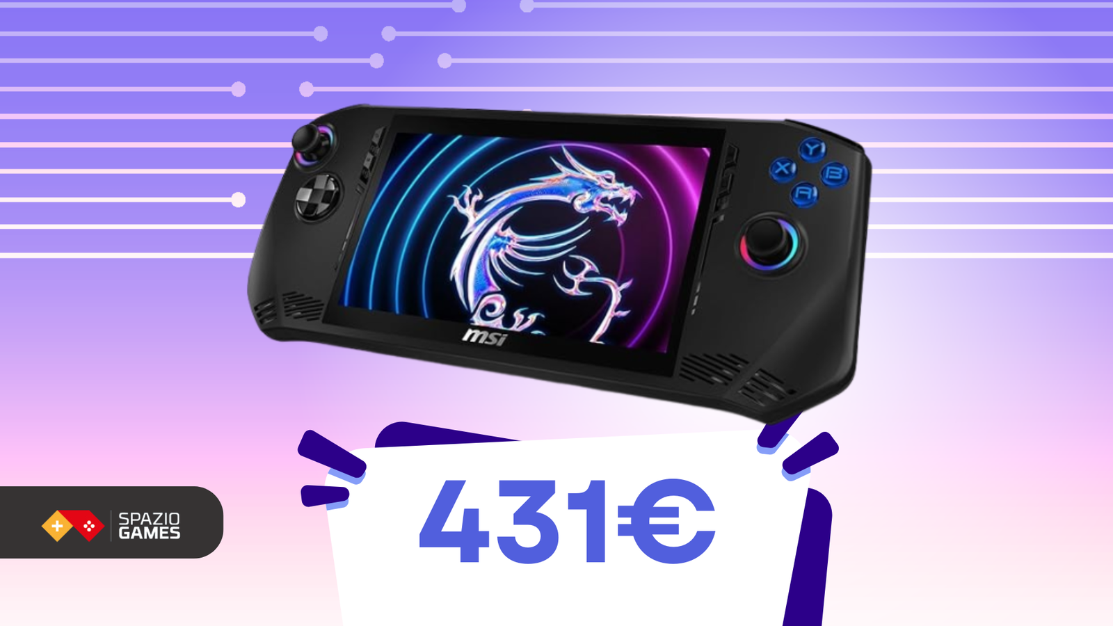 MSI Claw: la console portatile al prezzo più basso di sempre!