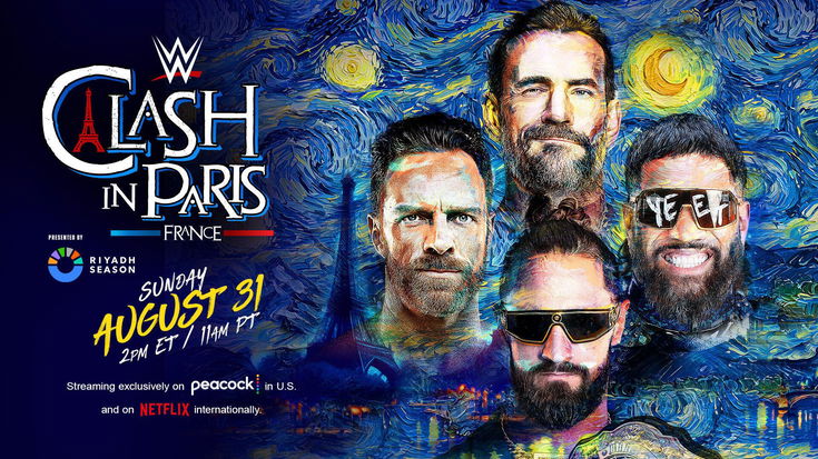 WWE Clash in Paris: card e come vederlo in streaming