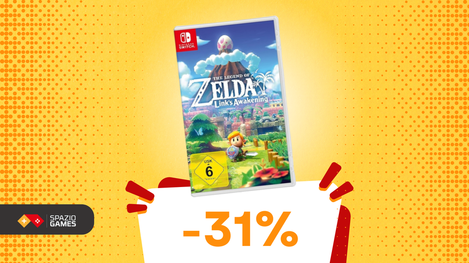 Immagine di Zelda Link’s Awakening per Switch a soli 48€: è minimo storico!