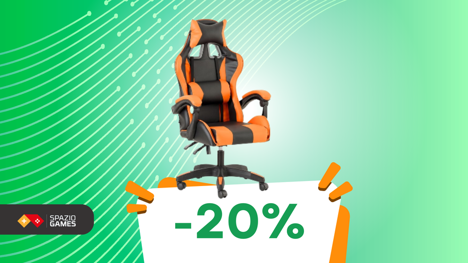 Immagine di Gioca e lavora senza fatica con questa sedia Baroni a 66€!